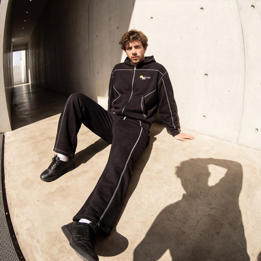 The heavyweight tracksuit that actually holds up.